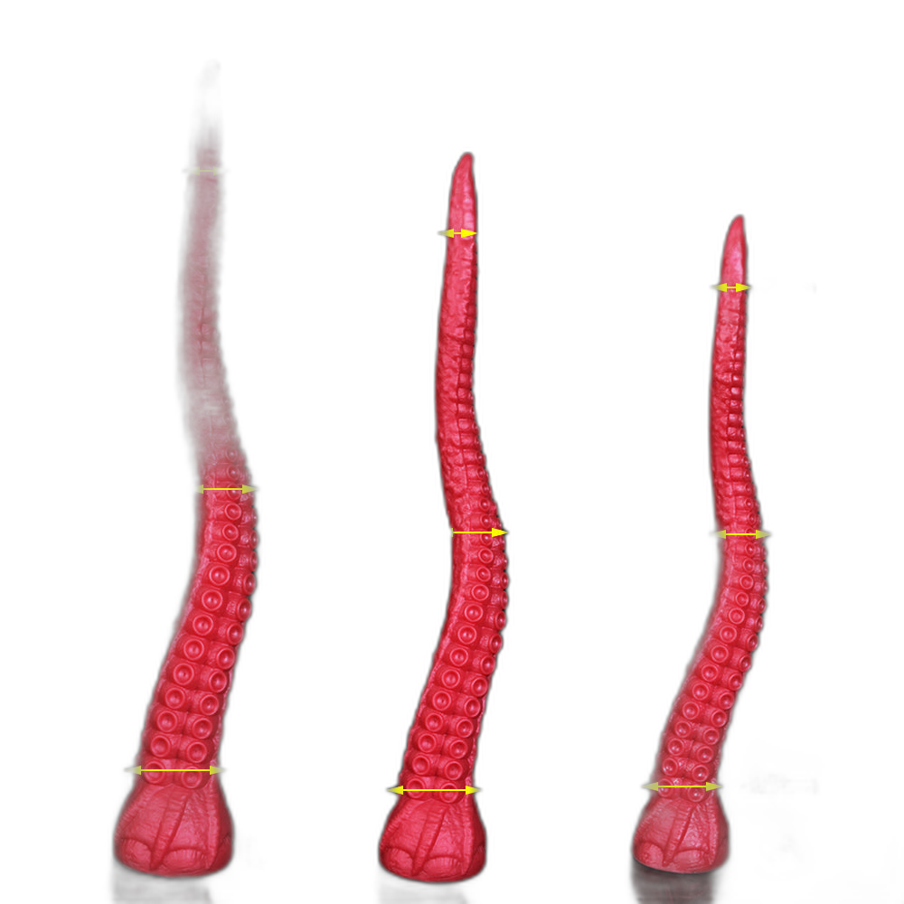 Siren - Fantasy Dildo - Long Tentacle Dildo - Silicone Suction Cup Dildo
