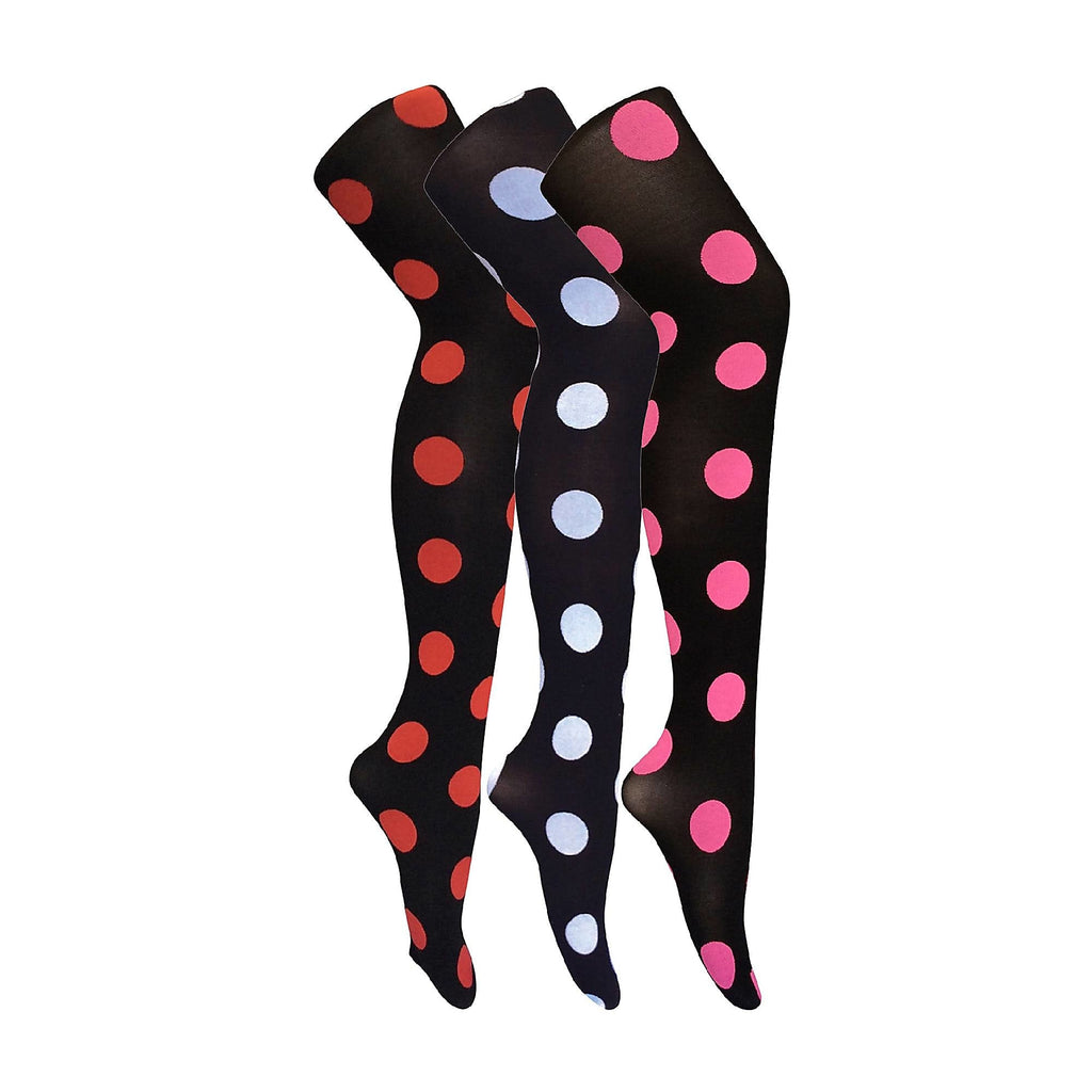 3 Pair Multipack Ladies 80 Denier Tights | Soft Patterned Tights