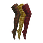3 Pair Multipack Ladies 80 Denier Tights | Soft Patterned Tights
