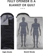Sleeping Bags Lightweight Waterproof Warm Outdoor Camping Hiking Travel Adults