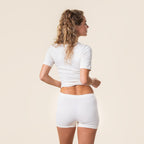 Organic Cotton Base Layer Shorts: Womens