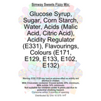 Simway Sweets Fun Fizzies Mix Sweet Gift Jar