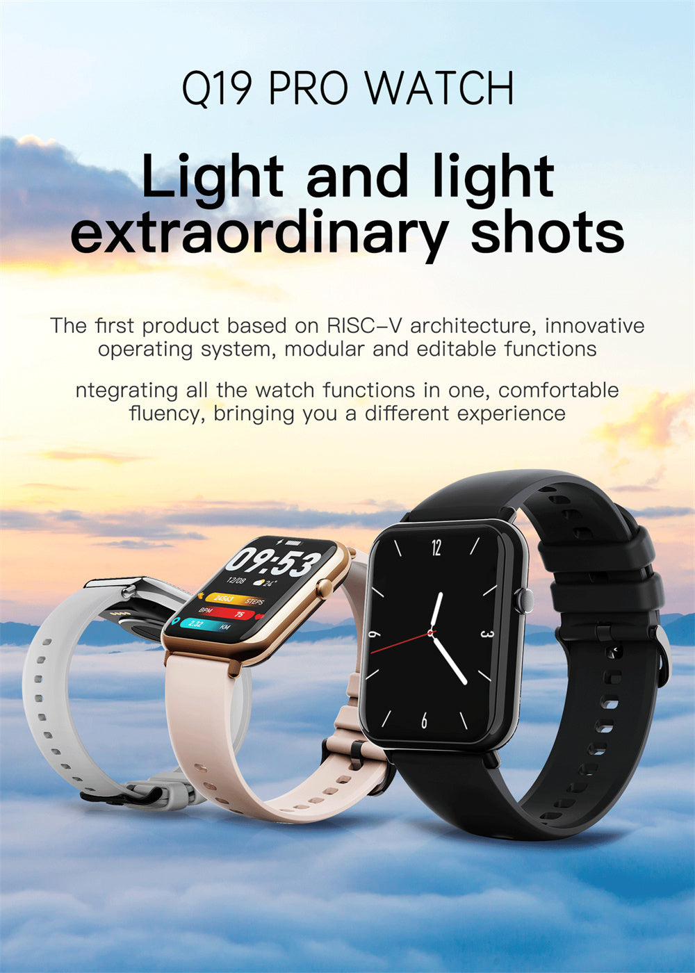 Premium Smart Waterproof Watch - IP67 Fitness Tracker with Bluetooth 5.2 | 1.69" HD Display