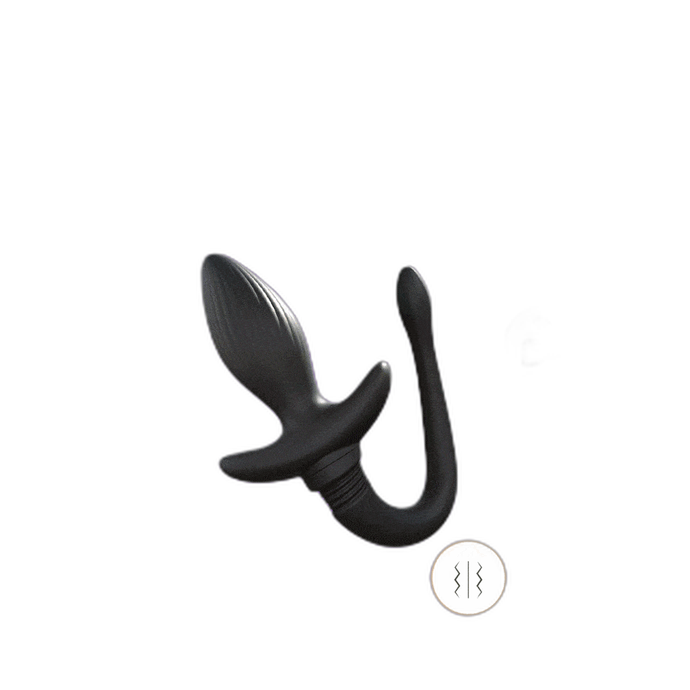 Zoe - Vibrating Butt Plug - Puppy Tail Butt Plug - 10 Frequency Vibrating Anal Toy
