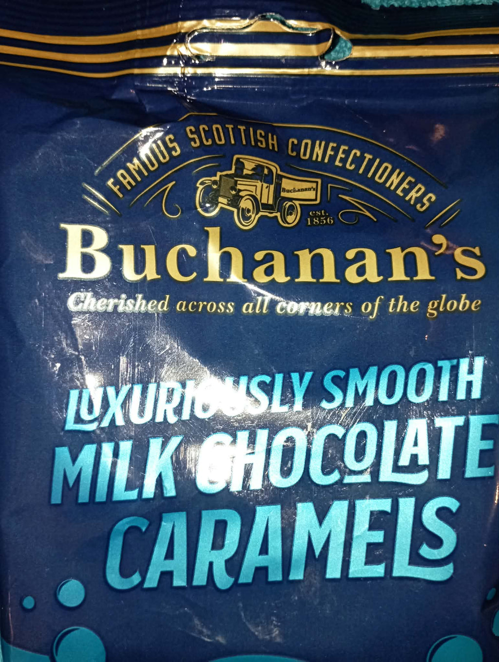 SCOTTISH CONFECTIONARY : BUCHANAN'S MILK CARAMELS, DARK CARAMELS & PEPPERMINT CREAMS(3x110g)