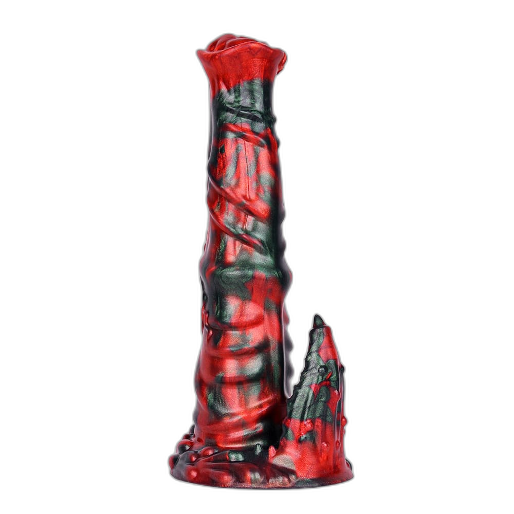 RedRavager – 9 Inch Fantasy Dildo – Horse Dildo with Tentacle Branch
