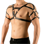 Strapped Dominance Chest Harness