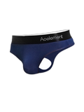 4 Pack Men's Low-Rise Stretchy U-Pouch Thongs