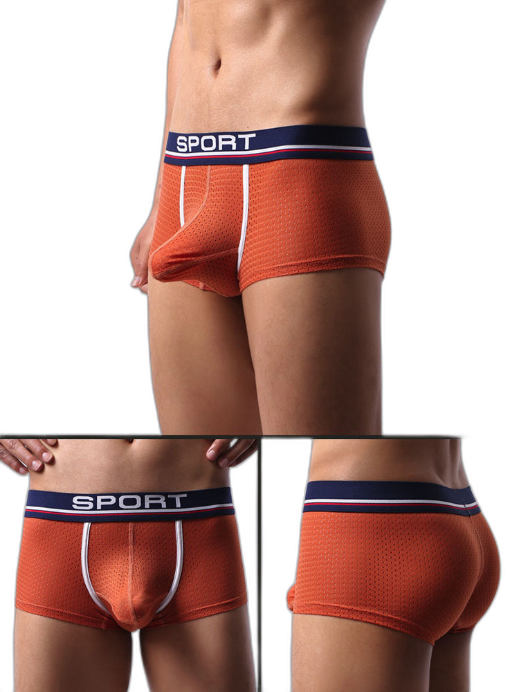 2 Pack Breathable Separate Pouch Boxer Briefs