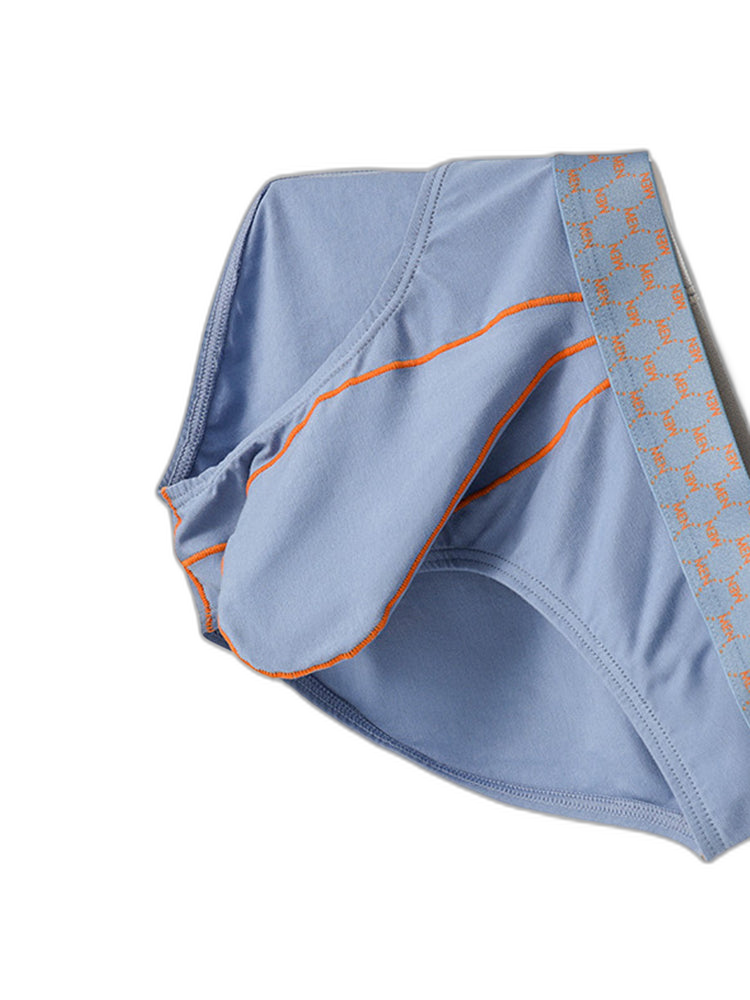 3 Pack Men's Sexy Large Pouch Breathable Comfortable Cotton Briefs
