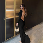 Elegant And Sexy Long-sleeve Dress For Women