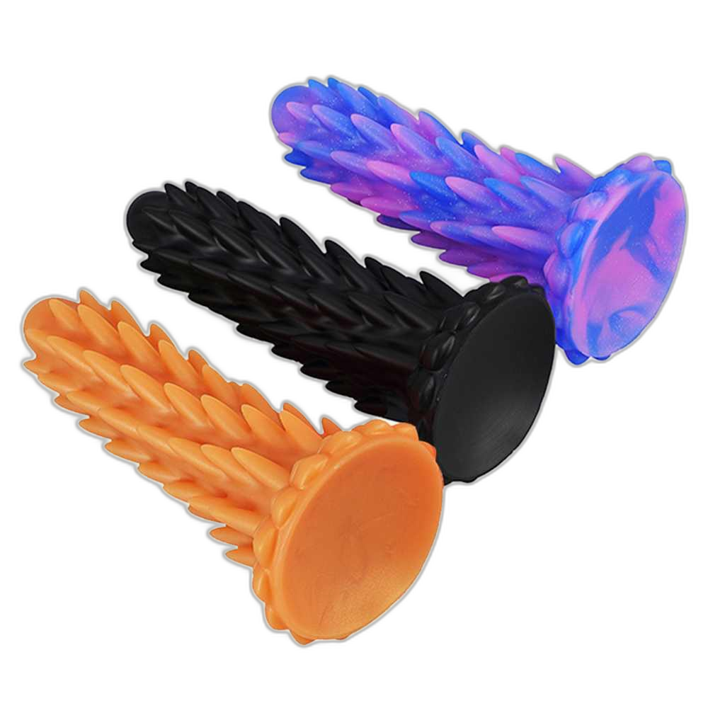 Burr - Spiked Dildo - Silicone Dildo - Huge Anal Dildo