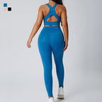 European And American Skinny Yoga Clothes Gym Exercise Suit