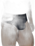 Men’s Ribbed Cutout Stretch Cotton Briefs