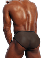 2-Pack Breathable Low Waist U-Convex Semi-Transparent Men's Briefs