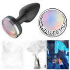 Moon & Antler - Remote Control Light-Up Silicone Vibrating Butt Plug