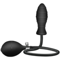 Spiral - Inflatable Butt Plug - Silicone Anal Plug