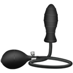 Spiral - Inflatable Butt Plug - Silicone Anal Plug