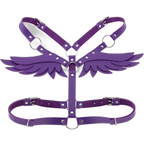 Angel Wings Leather Harness