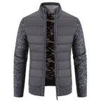 Men's Cardigan Sweater Stand Collar Sweater Coat
