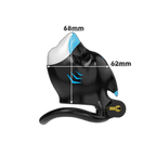 Furrjoi Shark Chastity Cage White
