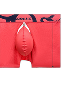 Men's Detachable Pouch Easy-Access Open Fly Modal Split-Crotch Boxers Briefs