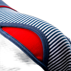 Men's Striped Cotton Sports Boxer Briefs