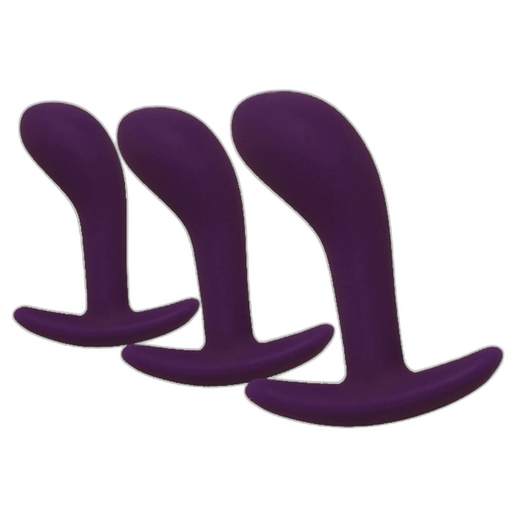 Finger - Silicone Anal Plug Set - Prostate Sex Toy