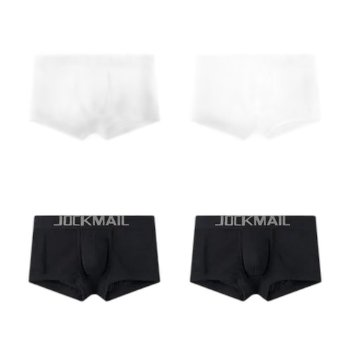 Jockmail Low Waist Boxers (4 Pack)
