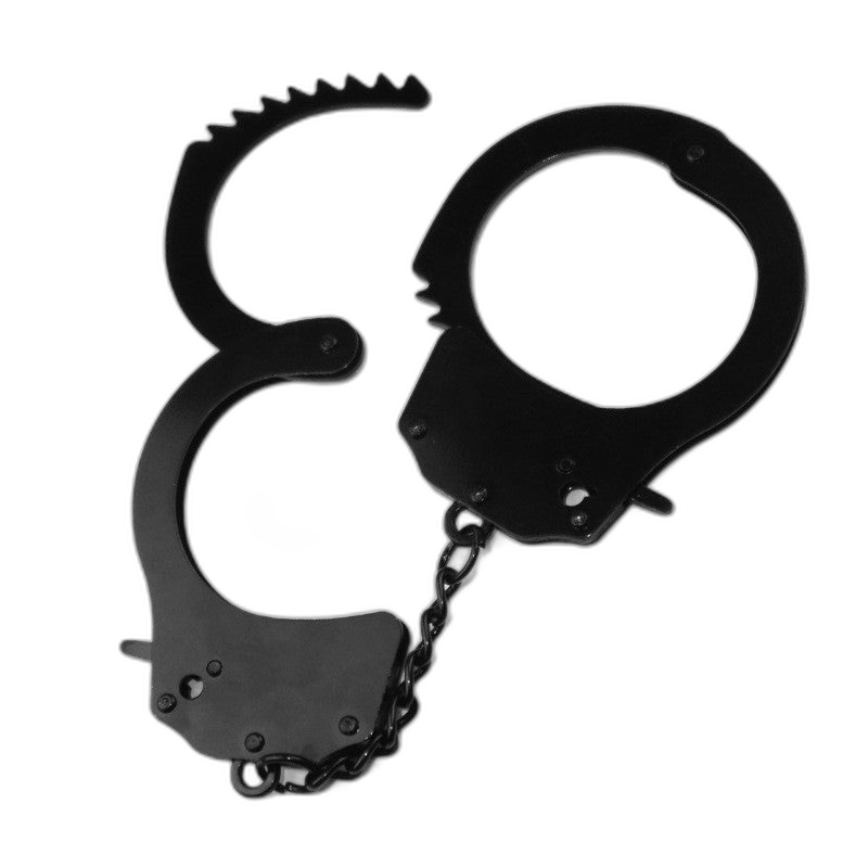 Black Bondage Handcuffs