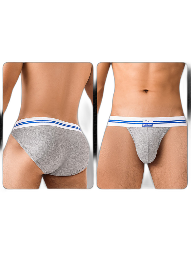 3-pack Men's Sexy High-cut Breathable Briefs