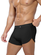 2 Pack Men's Breathable Mesh Boxer Briefs