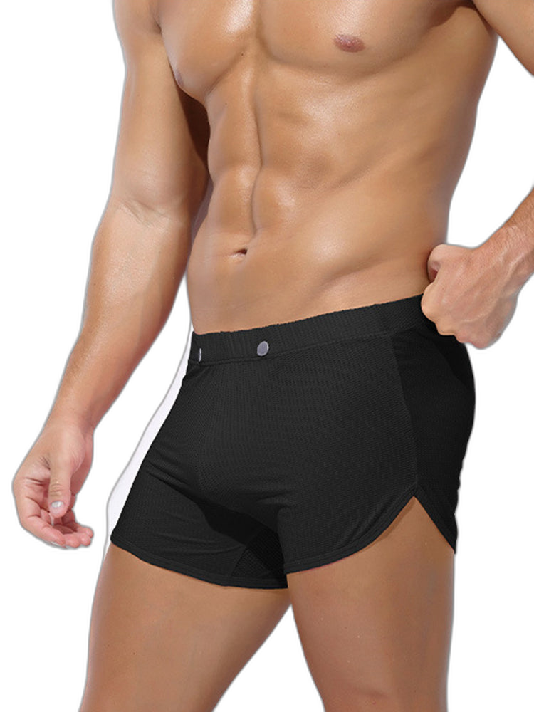 2 Pack Men's Breathable Mesh Boxer Briefs