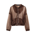 Spring New Women's Casual Loose Design Long-sleeved Jacket Coat