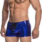 Super Booty Drawstring PU Leather Boxers