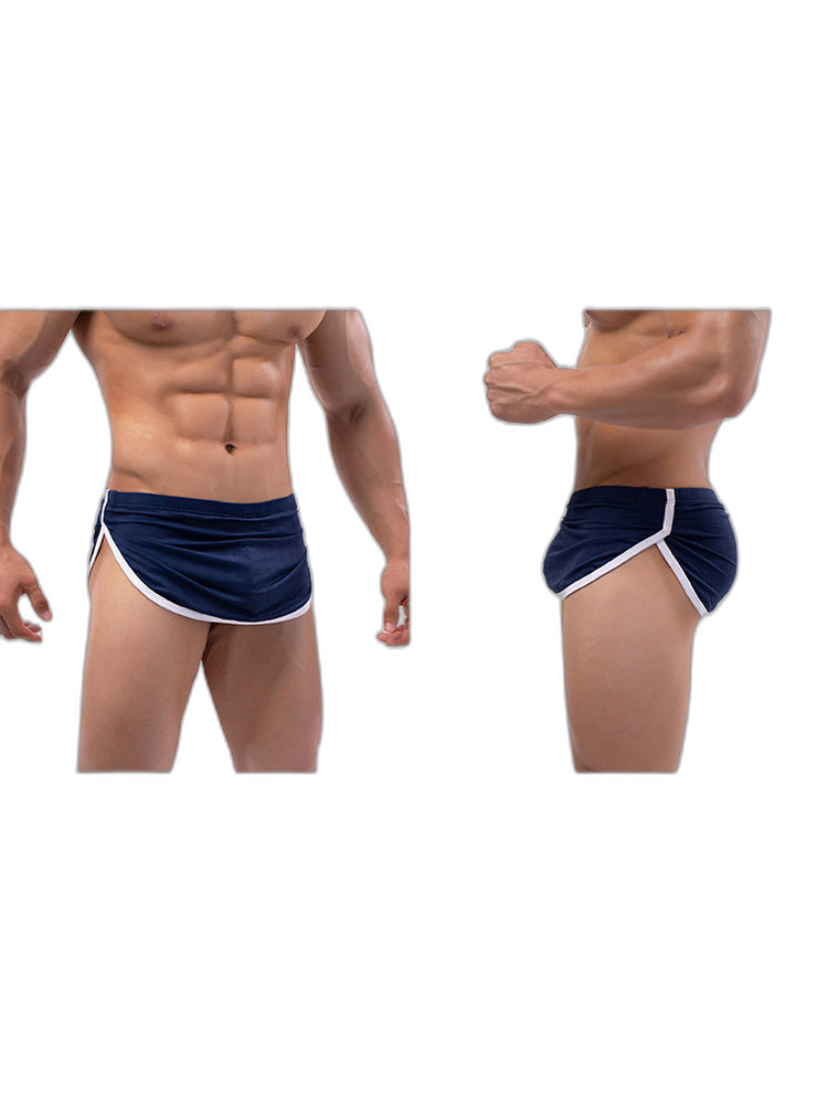 3 Pack Men's Breathable Mesh Full Coverage Trendy Design Soft Boxers
