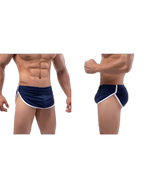 3 Pack Men's Breathable Mesh Full Coverage Trendy Design Soft Boxers