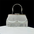 New Tassel KTV Princess Dinner Dress Hand Shoulder Crossbody Banquet Bag