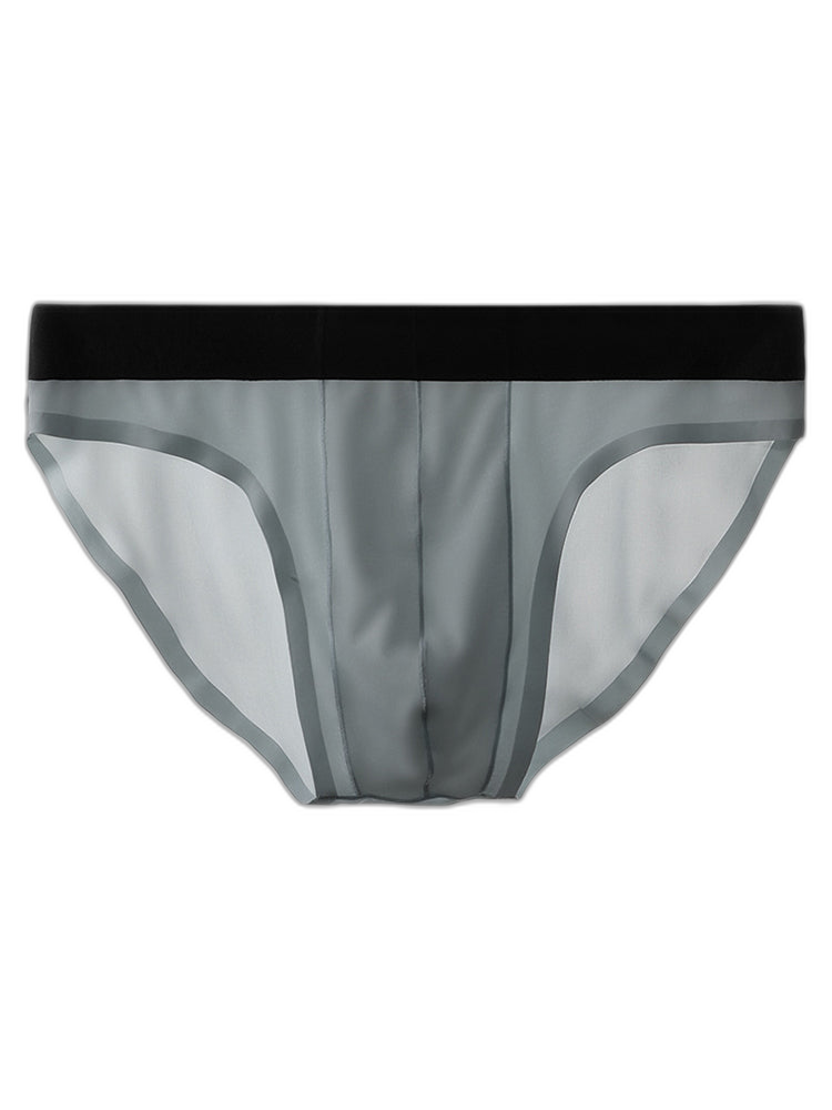 4 Pack Ice Silk Seamless Men's Briefs