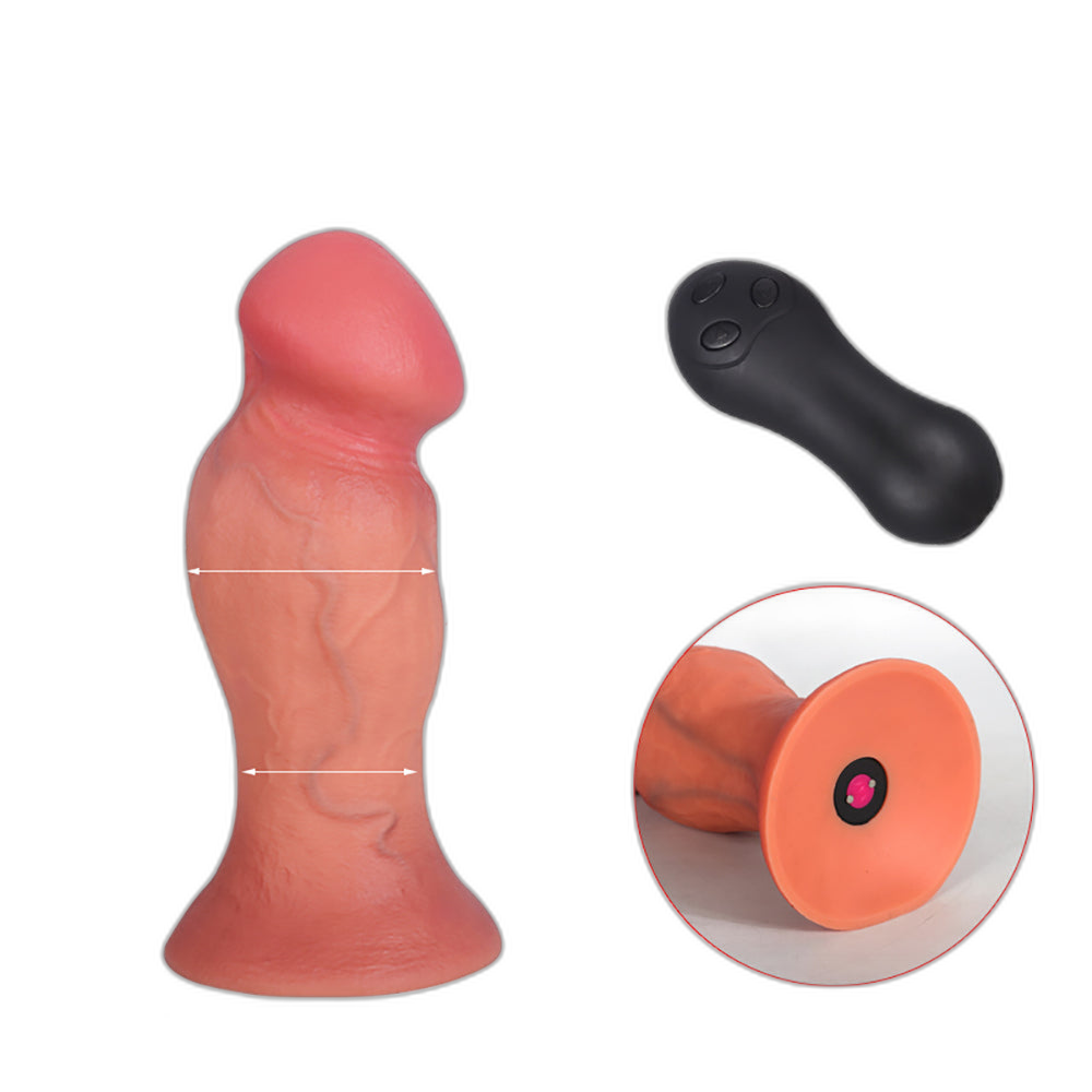 Gunner - Realistic Dildo - Vibrating Dildo - 6 Sizes