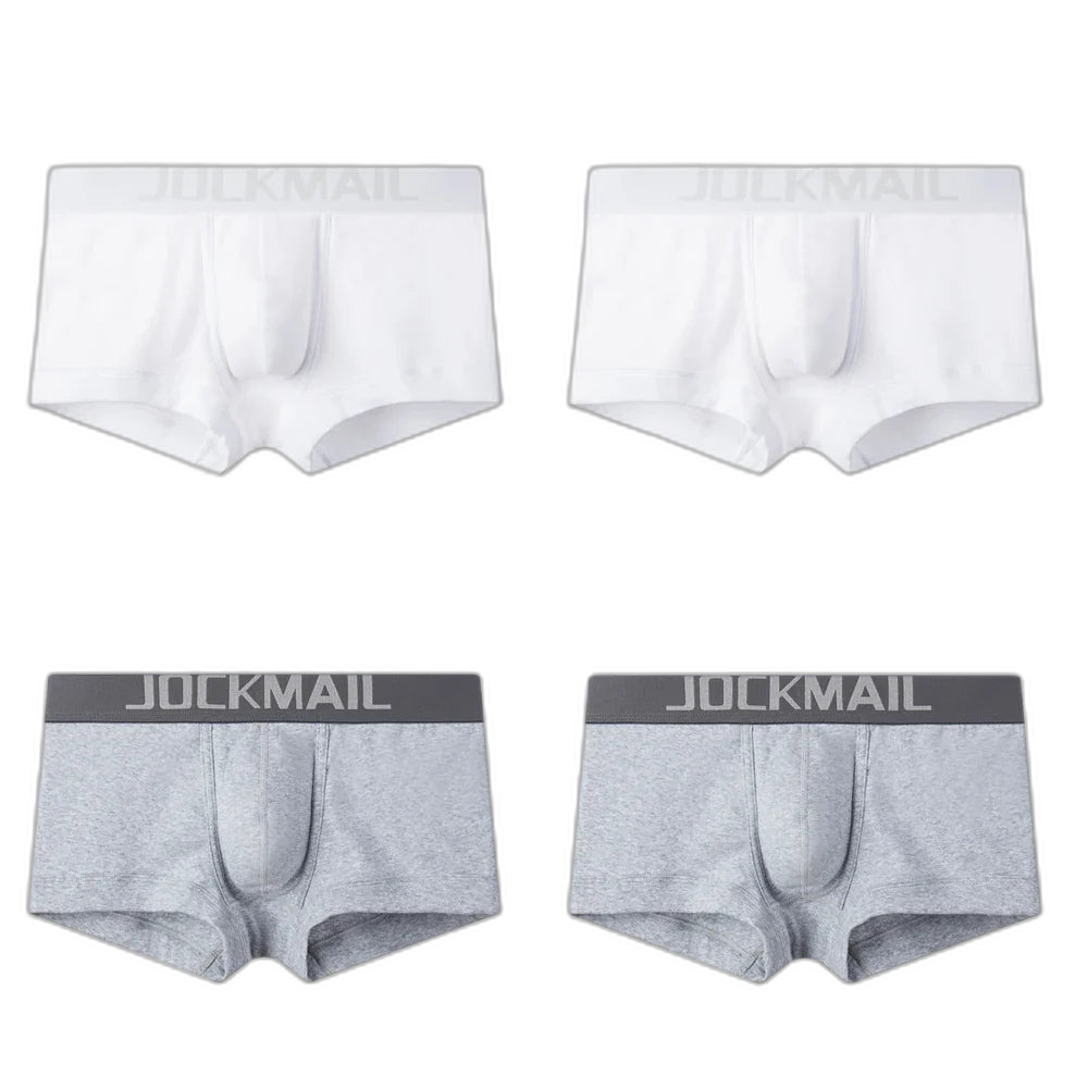 Jockmail Low Waist Boxers (4 Pack)
