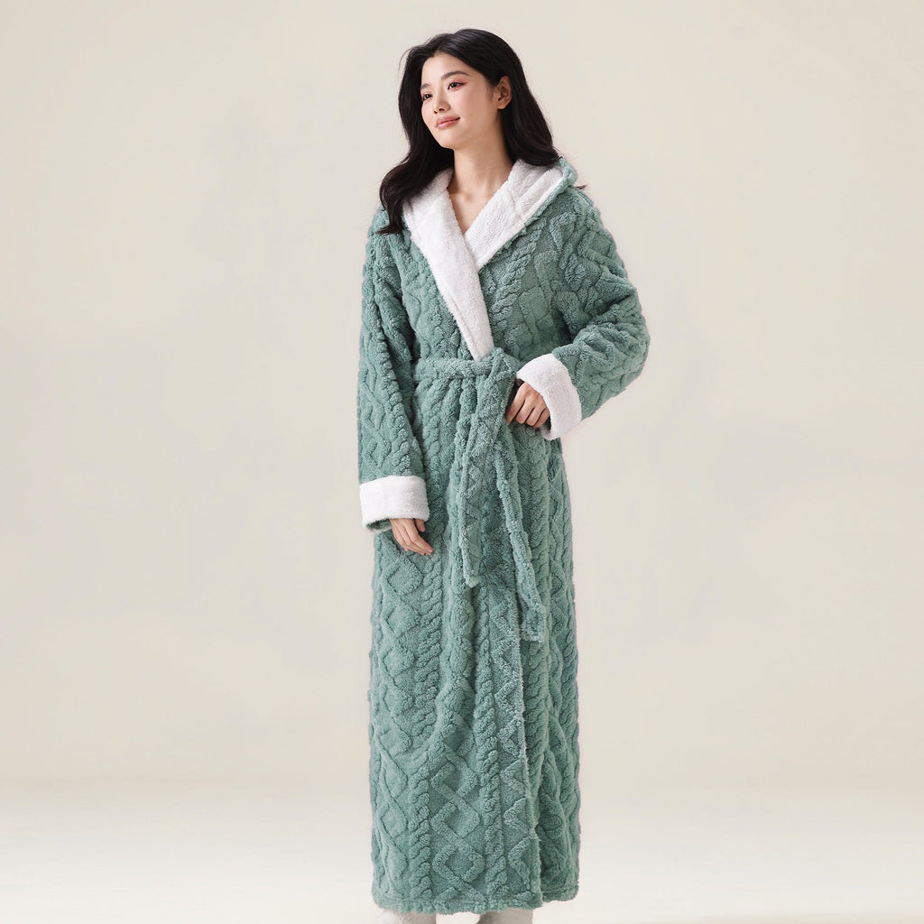 Robe Female Winter Lovers Thickened