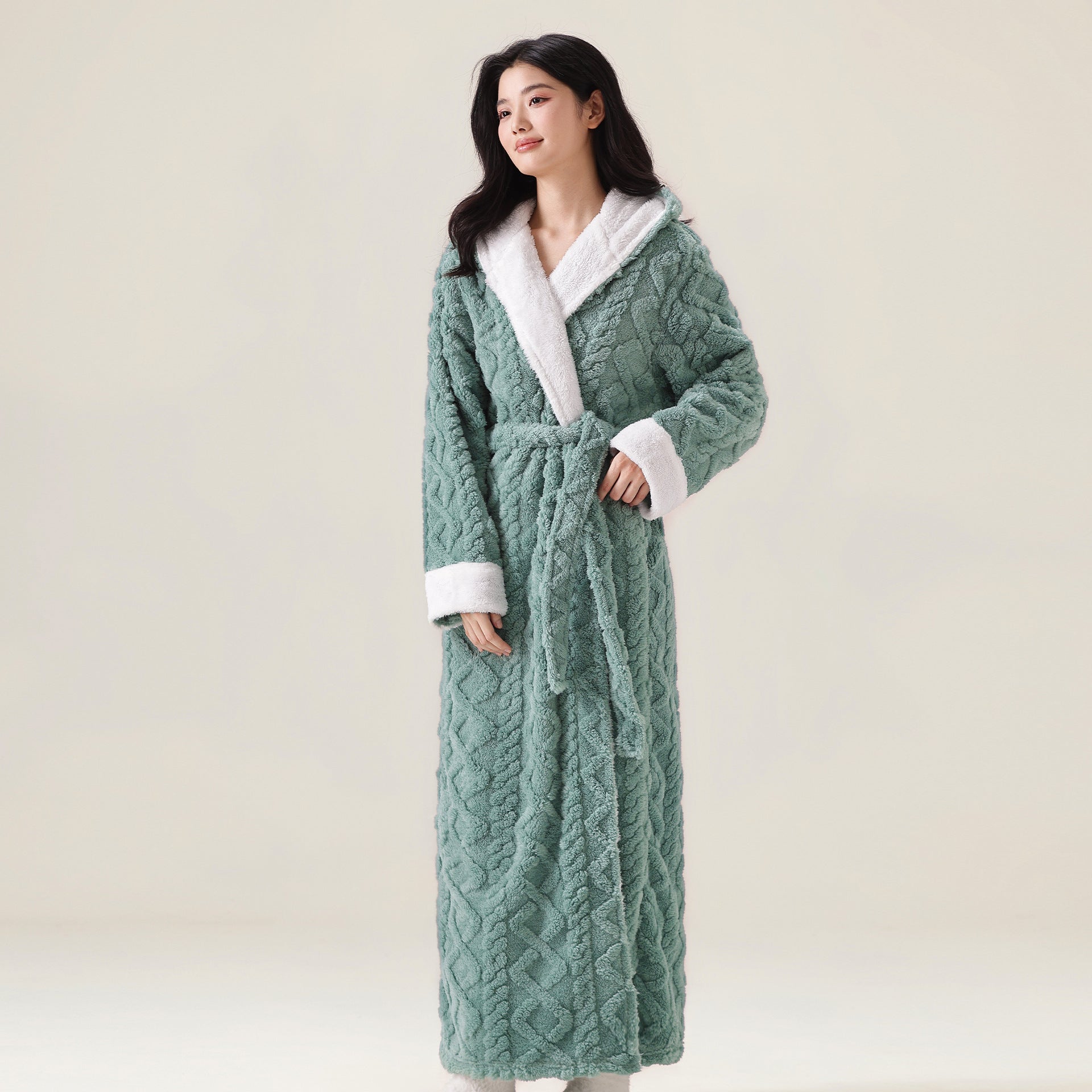 Robe Female Winter Lovers Thickened