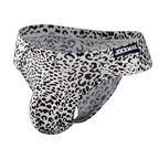 Jockmail Leopard Sizzle Thong