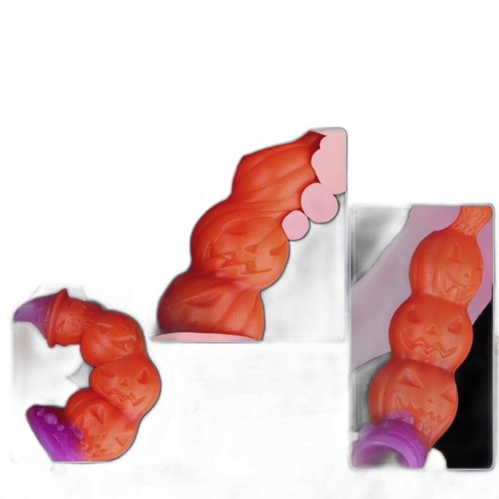 Halloween Glow Pumpkin - Anal Plug - Anal Bead
