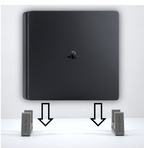 PS4 Slim Console Vertical Stand Adjustable, Diffrent Colours Available