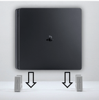 PS4 Slim Console Vertical Stand Adjustable, Diffrent Colours Available