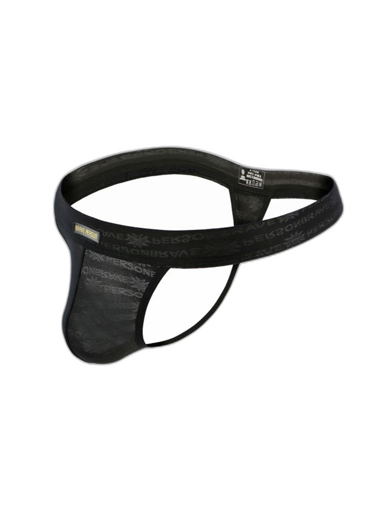 3-pack Men's Lace Obscure Embossed G-String Thong