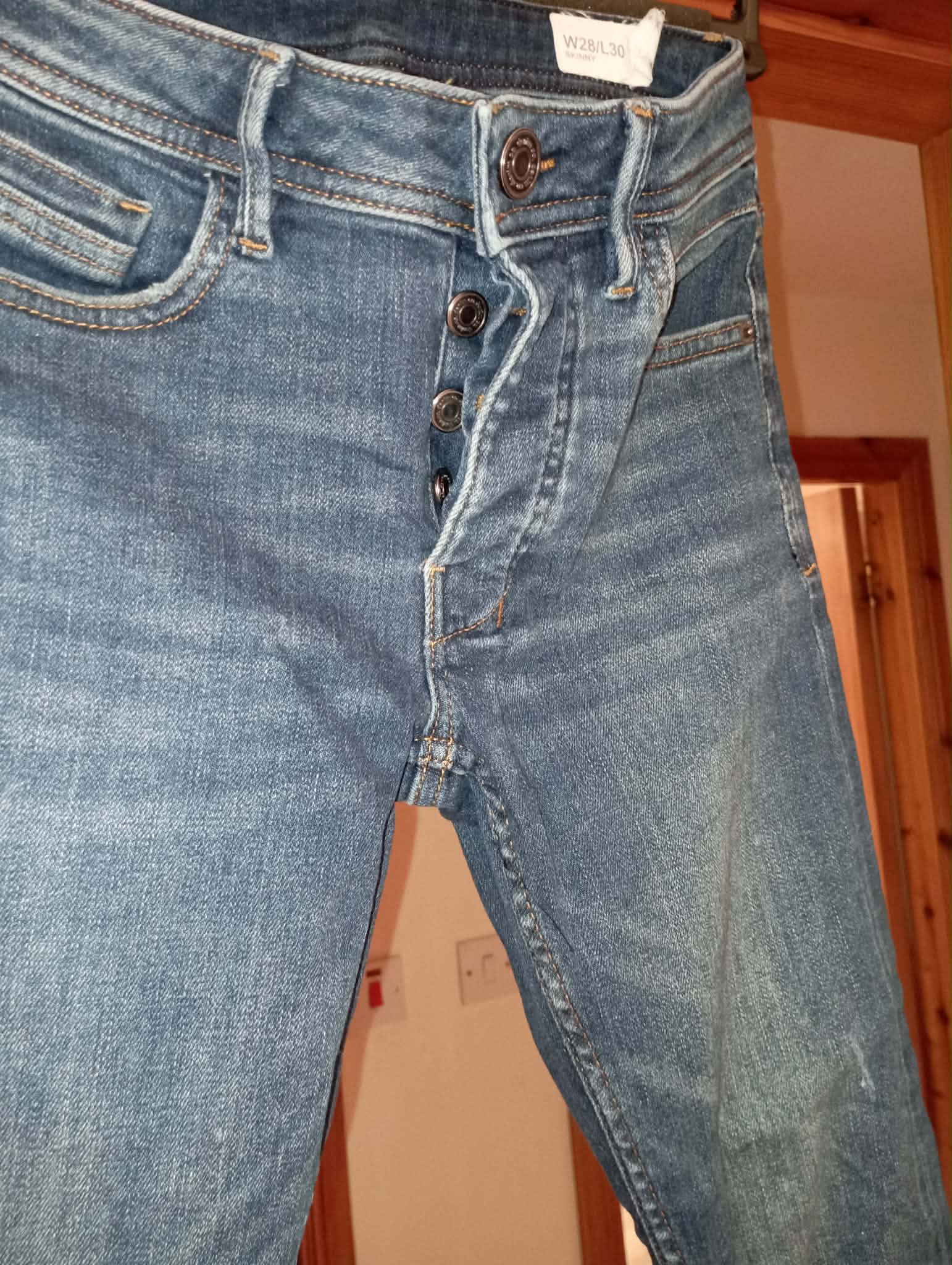 MENS PRIMARK W28 L30 SKINNY JEANS