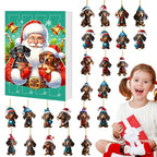 Christmas Countdown Pet Pendant Home Decoration